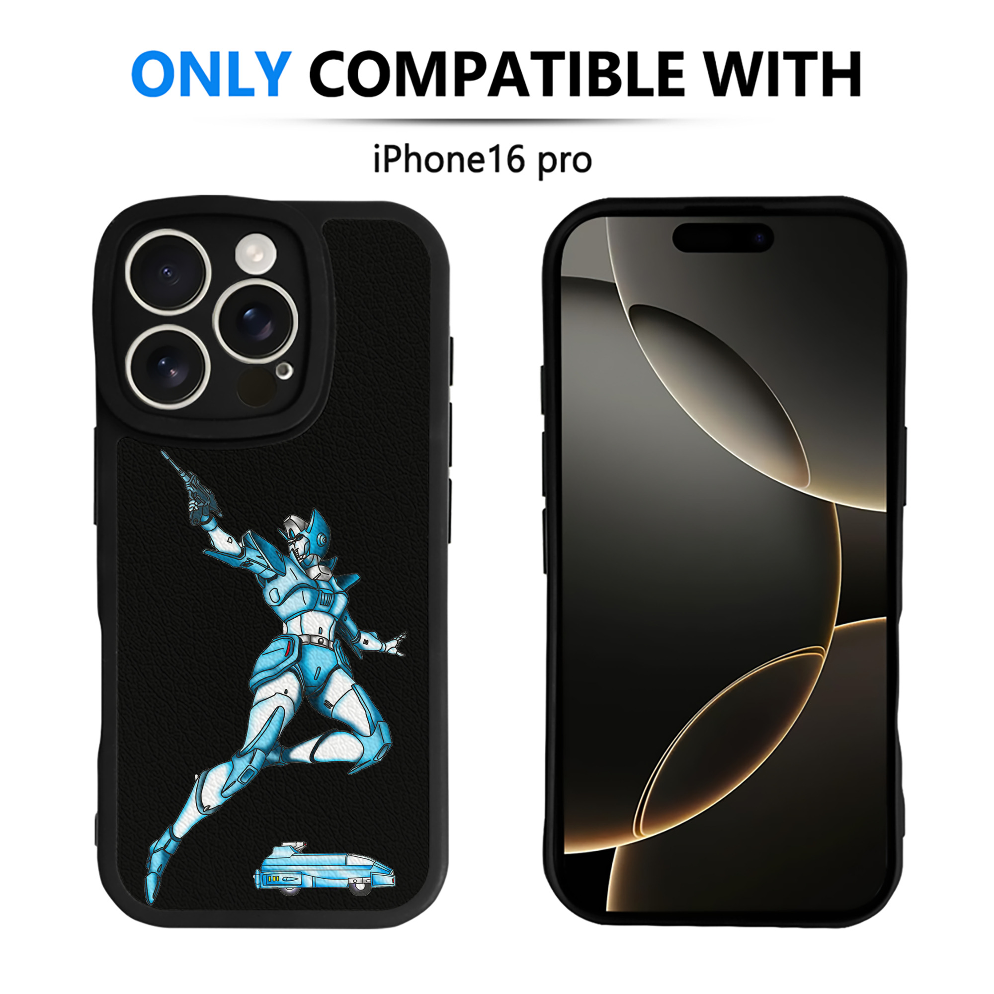 （画像用）  【iPhone 16シリーズ対応】シリコンスマホケース（レザー調） 材質：シリコン
